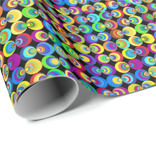 Regnbåge Geometriska cirklar Presentpapper