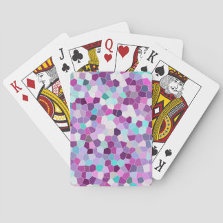Regnbåge Glitter Mosaic nr 01 Casinokort