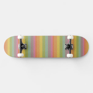 Regnbåge Glitter skateboard