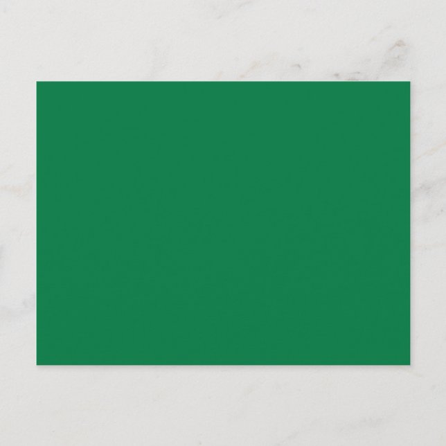Regnbåge Grön Blank Vykort (Framsida)