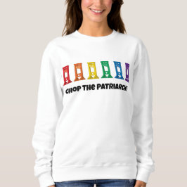 Regnbåge Guillotine Khop Patriarchy Sweatshirt T Shirt