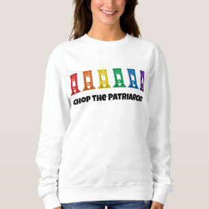 Regnbåge Guillotine Khop Patriarchy Sweatshirt T Shirt