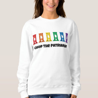 Regnbåge Guillotine Khop Patriarchy Sweatshirt T Shirt