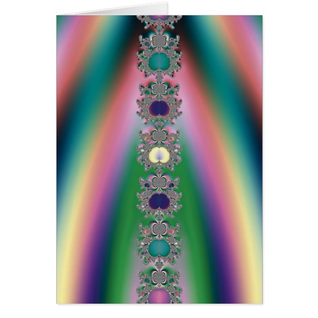 Regnbåge Hälsningskort (Framsidan)