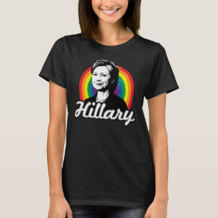 Regnbåge Hillary - HBTQ-politik - T Shirt