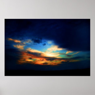 Regnbåge Himmel Poster