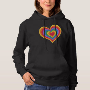 Regnbåge hjärtat. Pride gay kärlek T Shirt