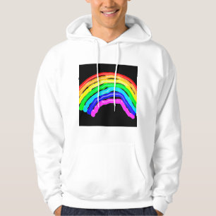 Regnbåge Hoodie