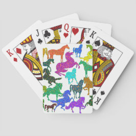 Regnbåge Horses - "Djävel om hästar!" Casinokort