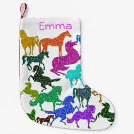 Regnbåge Horses - "Djävel om hästar!" Liten Julstrumpa