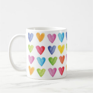 Regnbåge i Hearts Mugg