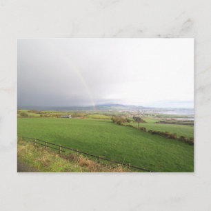 Regnbåge i Irland Vykort