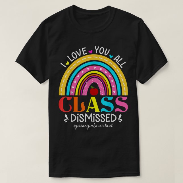 Regnbåge I Kärlek, alla klasser avfärdade princip  T Shirt (Design framsida)