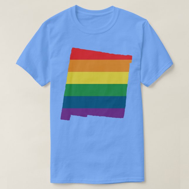 Regnbåge i new mexico 1 t shirt (Design framsida)