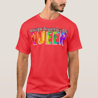 Regnbåge i opologetiskt köer t shirt