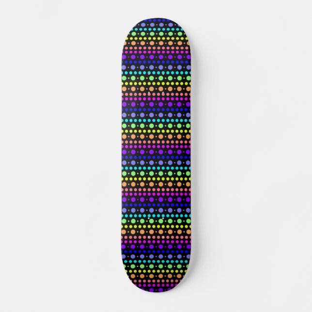 Regnbåge i Skateboard Bräda 21,5 Cm (Framsida)