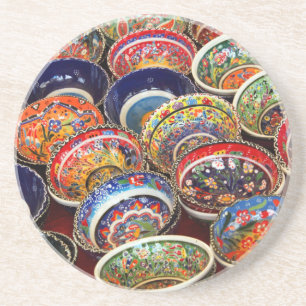 Regnbåge i turkiska Bowls Underlägg
