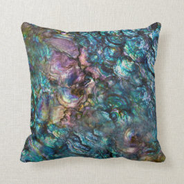 Regnbåge Iridescent Abalone Havsskal Kudde