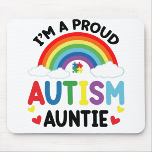 Regnbåge Jag Är En Stolt Autism Faster Autism Acce Musmatta