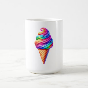 Regnbåge kaffemugg