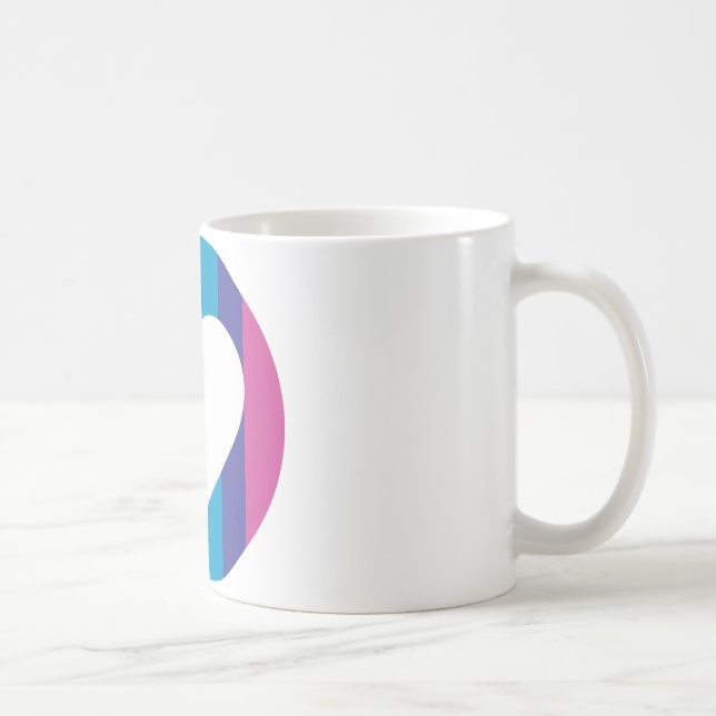 regnbåge kärlek kaffemugg (Höger)
