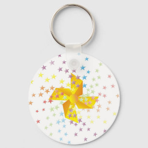 Regnbåge Keychain Nyckelring
