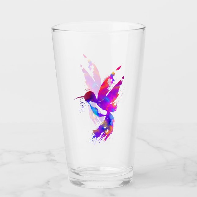 Regnbåge Kolibri Glaskopp (Framsida)