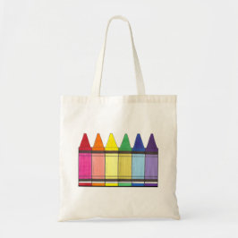 Regnbåge Kritor Art Artist Supply Tote Bag Tygkasse