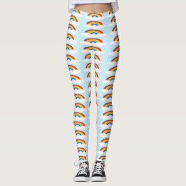 Regnbåge Kvinnors ben Leggings