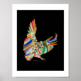 Regnbåge LeeMarie's Kreativa Designaffisch Poster