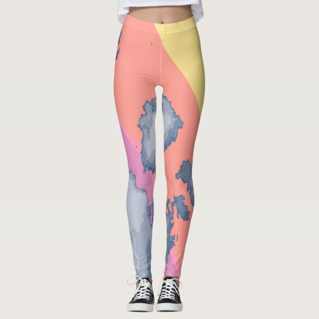 Regnbåge Leggings (Framsida)