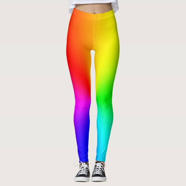 Regnbåge Leggings (Framsida)