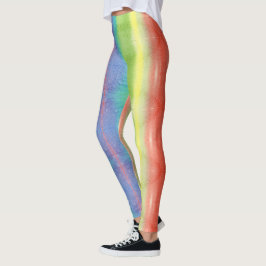 Regnbåge Leggings