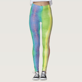 Regnbåge Leggings