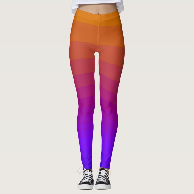 Regnbåge Leggings (Framsida)