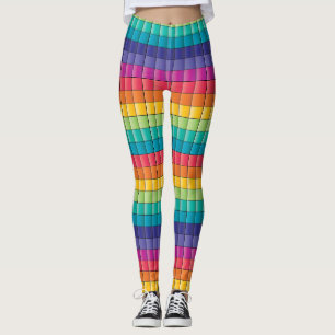 Regnbåge Leggings