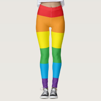 Regnbåge Leggings