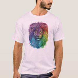 Regnbåge Lejonare Pride T Shirt