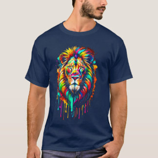 Regnbåge Lejont Pride T Shirt