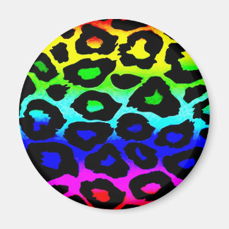 regnbåge_leopard_print-modifierad magnet