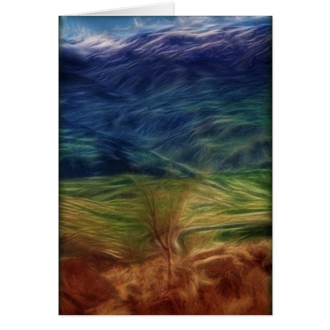 Regnbåge liggande OBS kort (Framsidan)