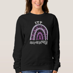 Regnbåge Lila Band Immun Trombocytopeni Itp T Shirt