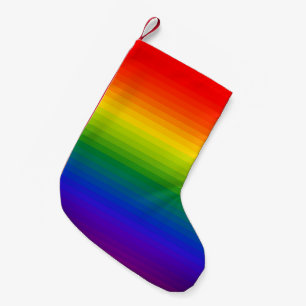 Regnbåge Liten Julstrumpa
