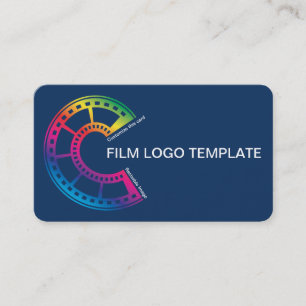 Regnbåge Logotyp - enkelt mediefelband Visitkort
