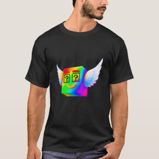 Regnbåge Lucky Block Mythiskt Nytt Hemligt Hjärnru T Shirt