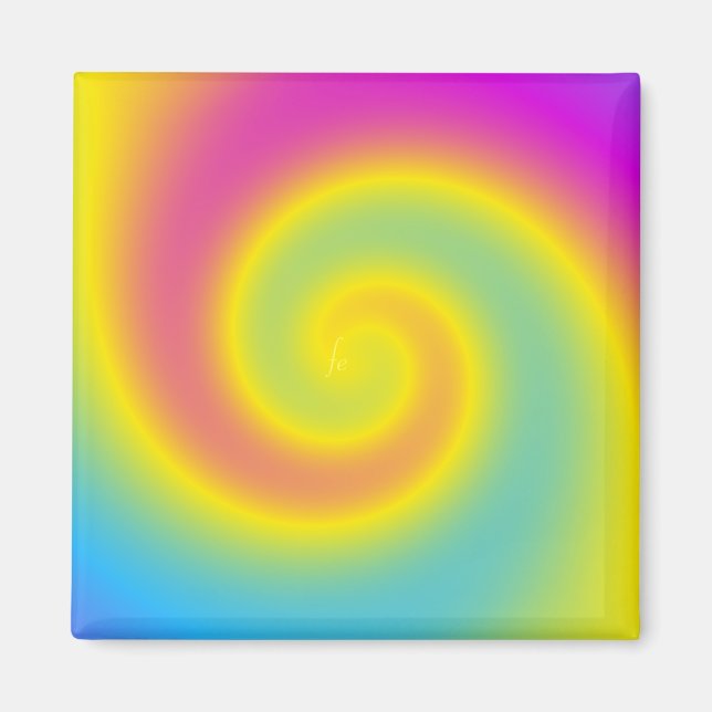 regnbåge magnet (Framsidan)
