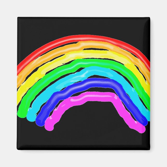 Regnbåge Magnet (Framsidan)
