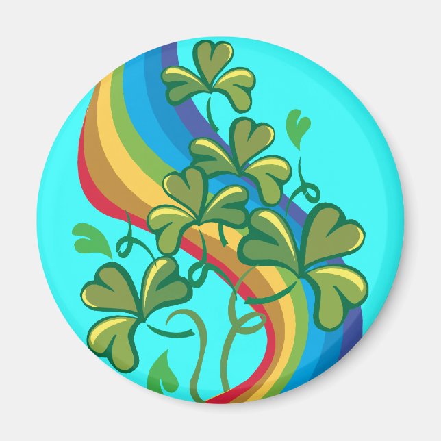 Regnbåge Magnet (Framsidan)