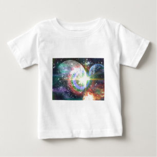 regnbåge måne t-shirt