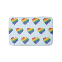 Regnbåge, manligt hjärtbad